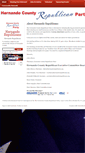 Mobile Screenshot of hernandorepublicans.org